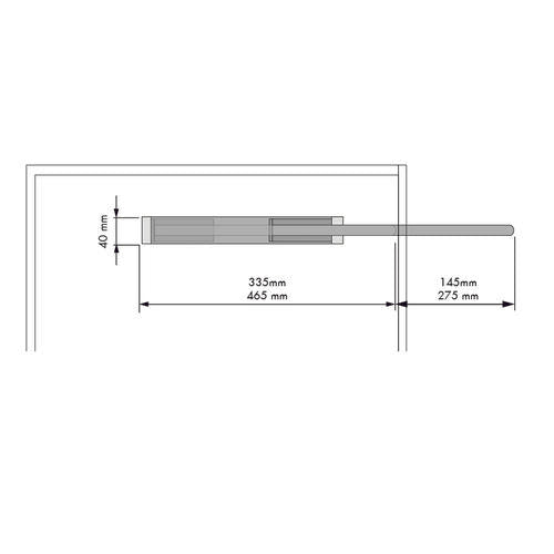 SOPORTE PAÑOS EXTRAÍBLE