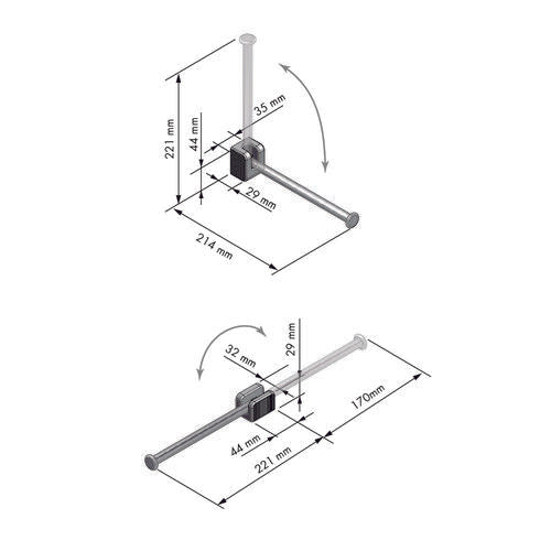 PROTECTOR MANGAS/SOPORTE TRAJE
