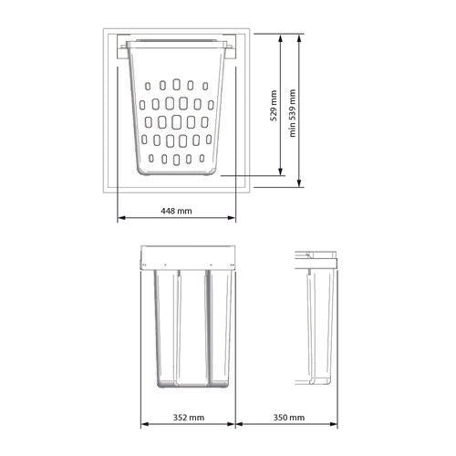 TOLVA ROPA EXTRAÍBLE