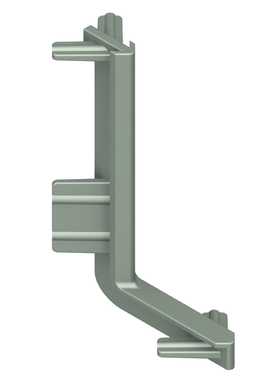 ESQUINA EXTERIOR 90º ANTRACITA-GOLA "C" MONZA