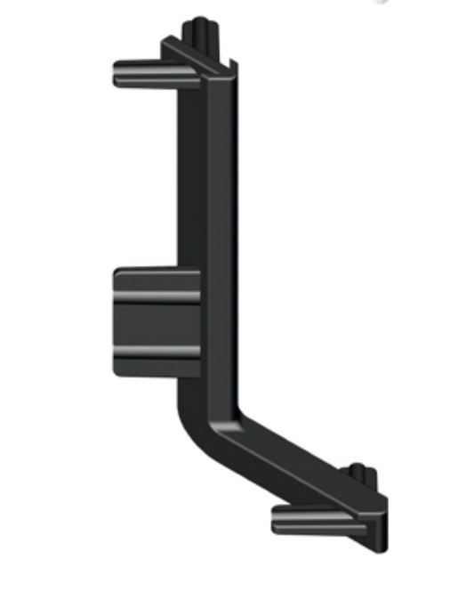 ESQUINA EXTERIOR 90º NEGRO-GOLA "C" MONZA