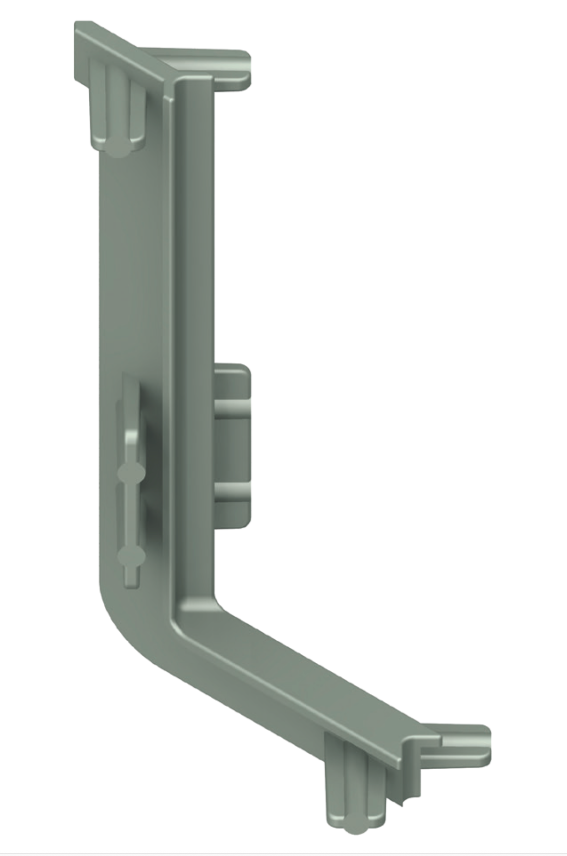 RINCON INTERIOR 90º ANTRACITA-GOLA "L" MONZA