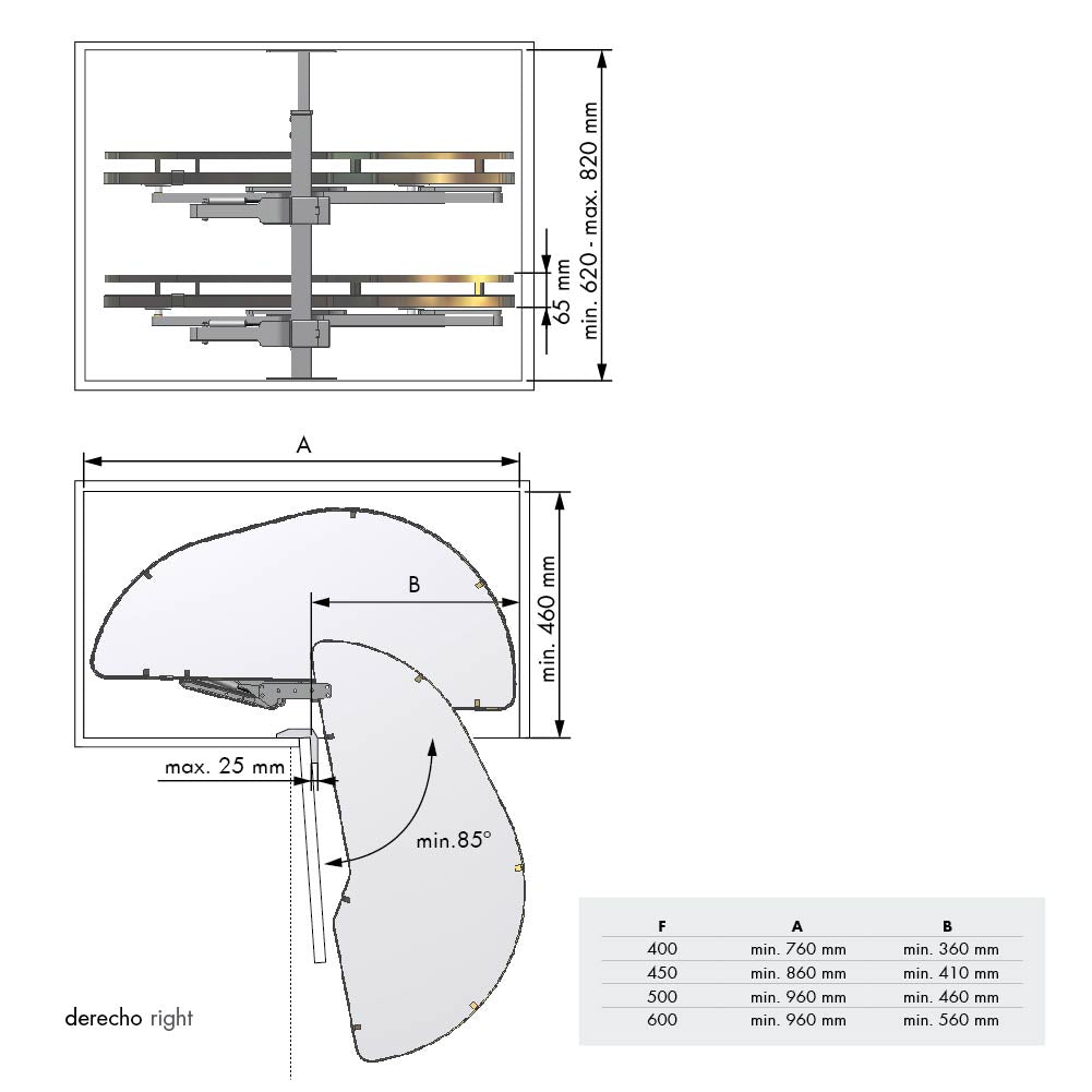 BANDEJA DESLIZANTE DOLPHIN II