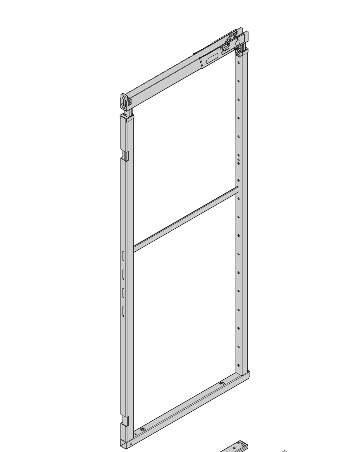 SET BASTIDOR COLUMNA 1700/1950 VAUTH SAGEL